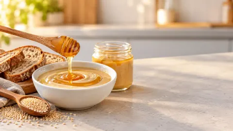 طرز تهیه ارده عسلی در خانه؛ تنظیم شیرینی و بافت